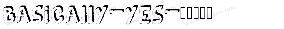 Basically-Yes字体转换