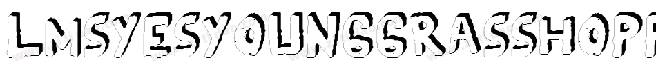 LmsYesYoungGrasshopper-e1d6字体转换