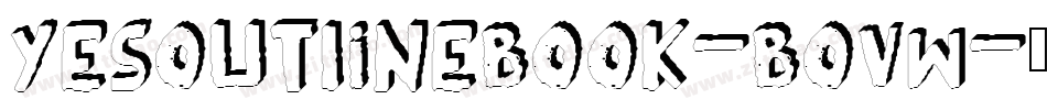 YesOutlineBook-BoVw字体转换