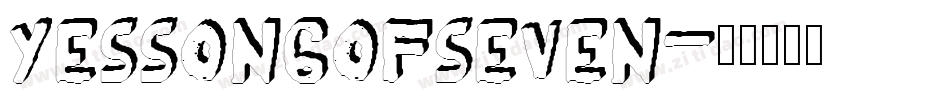 YesSongOfSeven字体转换