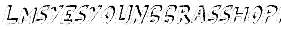 LmsYesYoungGrasshopper-e1d6字体转换