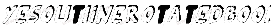 YesOutlinerotatedBook-Y0x2字体转换