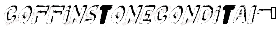 coffinstonecondital字体转换
