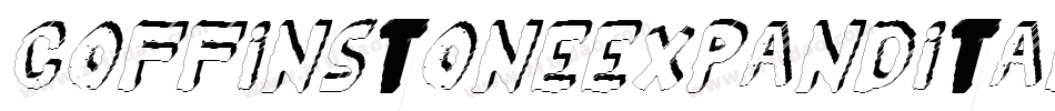 coffinstoneexpandital字体转换