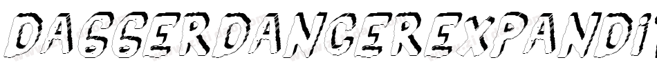 daggerdancerexpandital字体转换