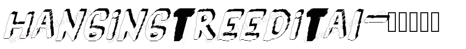 hangingtree3dital字体转换