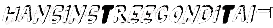 hangingtreecondital字体转换