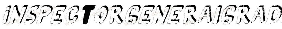 inspectorgeneralgradital字体转换