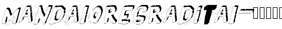 mandaloregradital字体转换