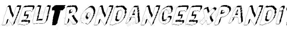 neutrondanceexpandital字体转换