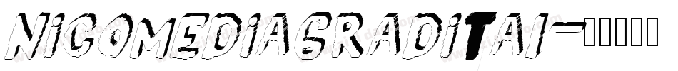 nicomediagradital字体转换