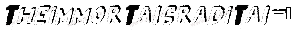 theimmortalgradital字体转换