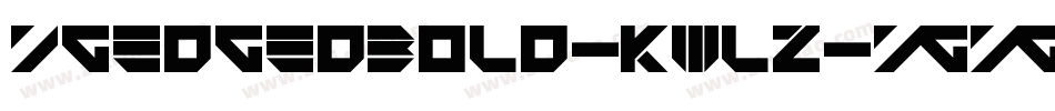 YgEdgedBold-KwlZ字体转换