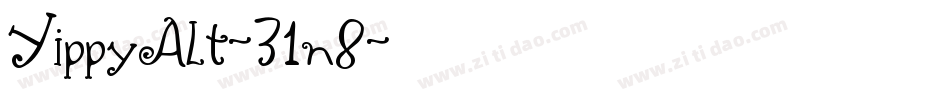 YippyAlt-31n8字体转换