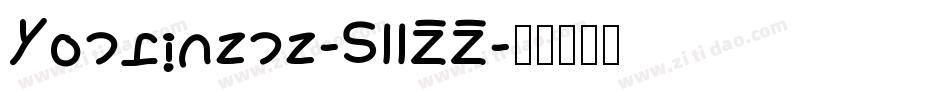 Yoshinese-511ZZ字体转换