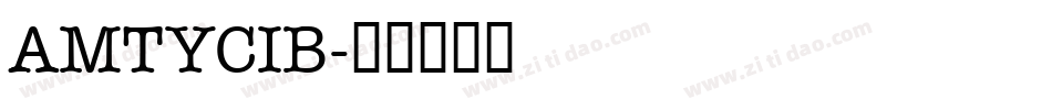 AMTYCIB字体转换