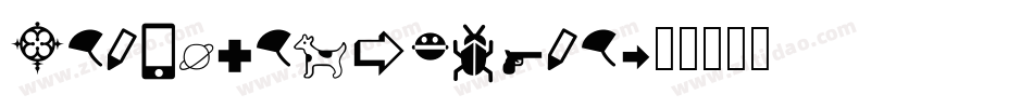 jiangxizhoukai字体转换
