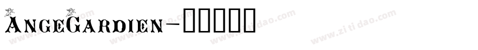AngeGardien字体转换