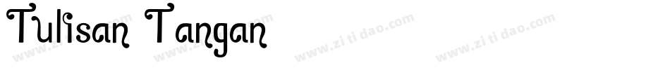 Tulisan-Tangan-74字体转换