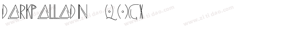 DarkPalladin-qoGx字体转换