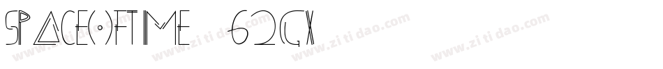 SpaceOfTime-62gx字体转换