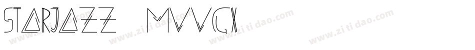 StarJazz-MVVGx字体转换