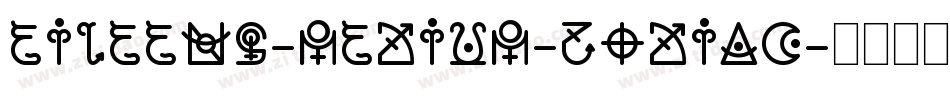Eileens-Medium-Zodiac字体转换