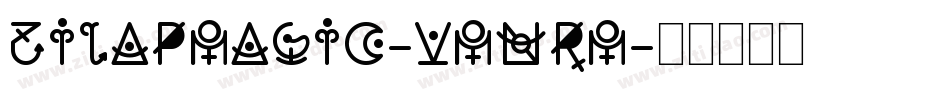 ZilapMagic-vmnRM字体转换