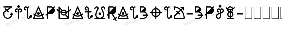 ZilapNaturalBold-BPj8字体转换