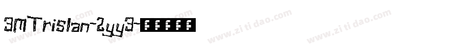 3MTrislan-2yy3字体转换