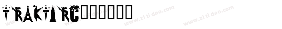 TraktirC字体转换
