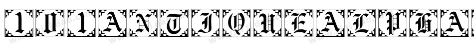 101AntiqueAlphaIi-5W5j字体转换
