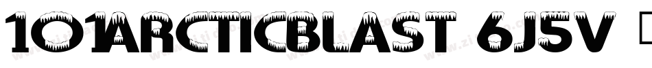 101ArcticBlast-6j5v字体转换