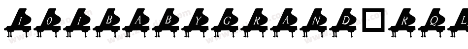 101BabyGrand-Rqle字体转换
