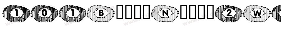 101BirdsNest-2W5X字体转换