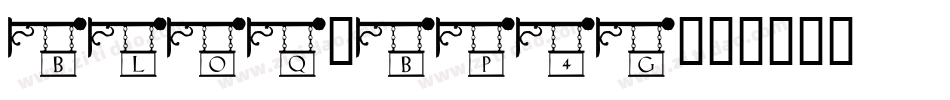 Bloq-BP4G字体转换