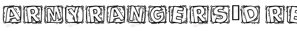 ArmyRangers3DRegular-7a0D字体转换