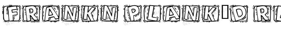 FrankNPlank3DRegular-lm0d字体转换