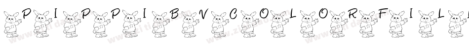PippiBvColorFill-ApD字体转换