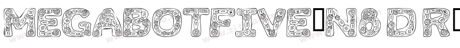 MegabotFive-n8DR字体转换