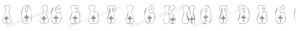 101CelticKnotDeco-x8YR字体转换