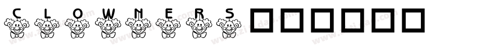 Clowners字体转换