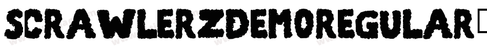 ScrawlerzDemoRegular-92d0字体转换