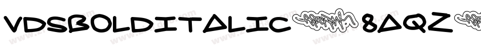 VdsBoldItalic-8Aqz字体转换
