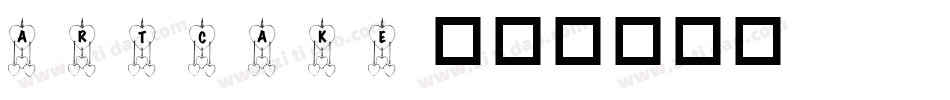 artcake字体转换