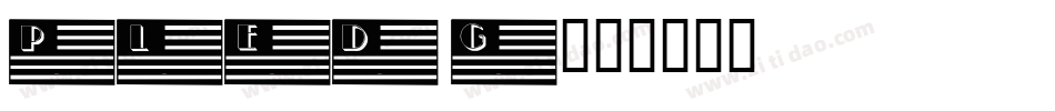 PLEDG字体转换