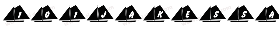 101JakesSailing-479W字体转换