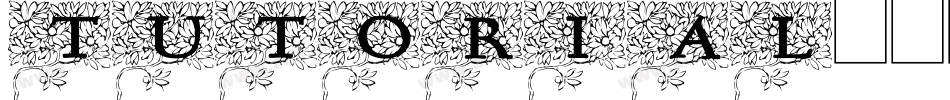 tutorial字体转换