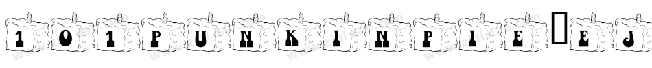 101PunkinPie-EJV8字体转换