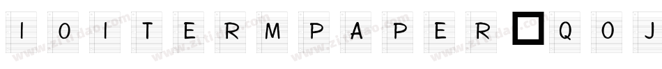 101TermPaper-qoj5字体转换